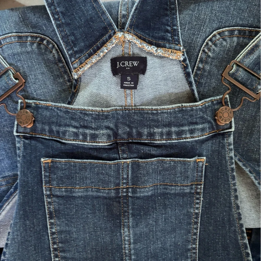 Women’s J Crew Blue Denim Bib Overalls